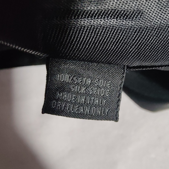 Barney's New York Suit/Tuxedo Silk Checkered Vest - Picture 5 of 6